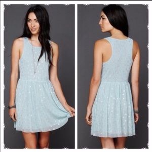 FREE PEOPLE - Reversible Blue Dress